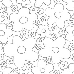 seamless abstract floral pattern 