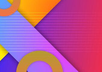 Modern colourful abstract background