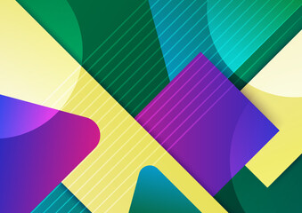 Modern colourful abstract background
