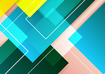 Modern geometric abstract colorful design background. Abstract background shine and layer element vector for presentation design for business, corporate, institution, party, festive, webinar seminar