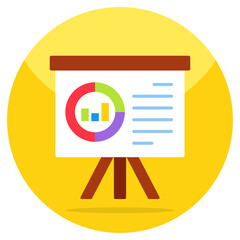 Fototapeta premium Vector design of business presentation 