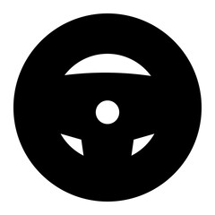 driving icon solid style