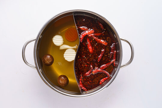 Mala Soup Shabu White Background