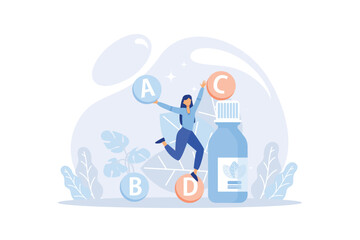 Organic and vitamin full beverage. Vegan detox food and drink. Therapeutic smoothie as healthy diet cocktail, herbal nourishment metaphor.