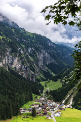 Fototapeta na wymiar Unterschächen (Schweiz)
