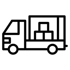 shipping vector icon.