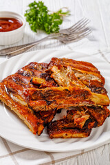 Fall Off the Bone Oven Baked Ribs