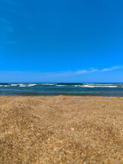 beach and sea