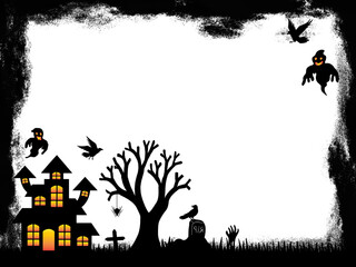 Halloween Background Silhouette Illustration
