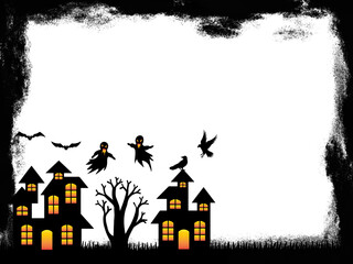 Halloween Background Silhouette Illustration

