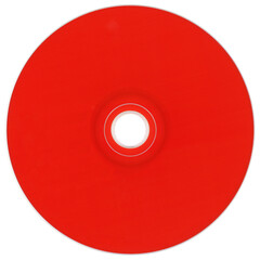 Fototapeta premium red CD compact disc transparent PNG