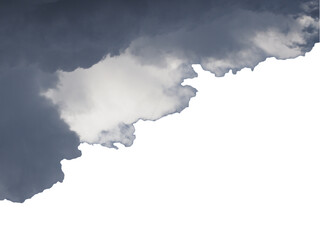 Obraz premium blue sky with clouds background transparent PNG