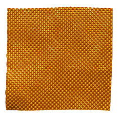 Orange Fabric sample transparent PNG