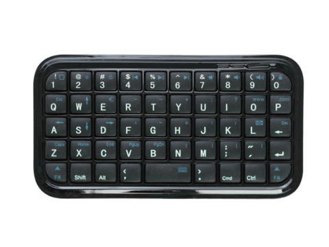Mini keyboard transparent PNG