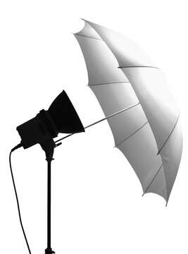 Light umbrella transparent PNG