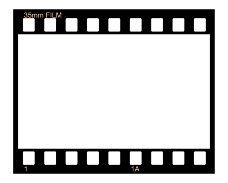 Photo film transparent PNG