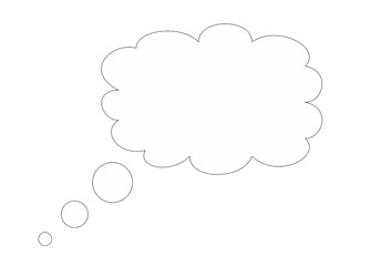 blank cartoon cloud transparent PNG