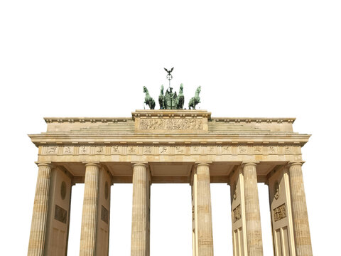 Brandenburger Tor (Brandenburg Gate) in Berlin transparent PNG