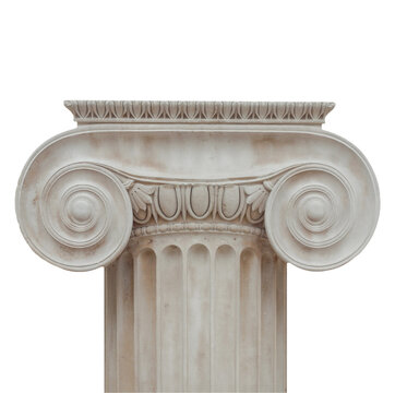 Ionic Column Architectural Element Transparent PNG