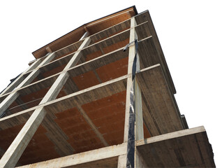 reinforced concrete building construction transparent PNG
