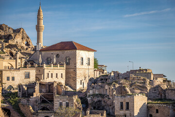 Sunrise over Uchisar, Nevşehir, Cappadocia, Turkey