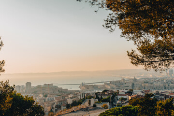 Obraz premium view of the city