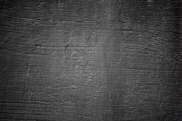 Blackboard grunge texture background dark edges . Black grey rough texture concrete wall for background