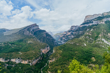 landscape with mountains