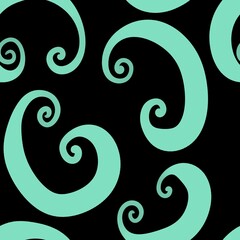 Obraz premium floral seamless abstract background pattern digital illustration wrapping paper fabric design print colorful texture wallpaper 