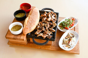 Traditional Turkish Food Kokorec. izmir kokorec.