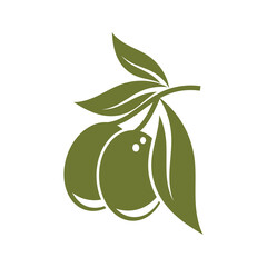 olive icon vector illustration design template