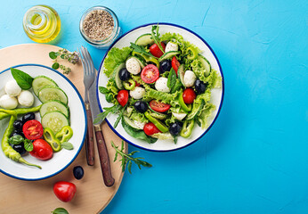 Green vegetable salad
