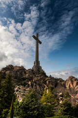 Valley of the Fallen in San Lorenzo de El Escorial, Madrid, Spain