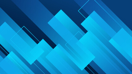 Fototapeta premium Modern abstract blue background with halftone light multiply and shiny effect vector illustration. Suit for business, corporate, banner, backdrop. Modern professional blue vector technology background