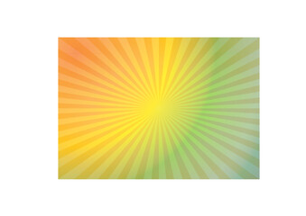 Abstract multicolored gradient rays background. Rainbow. Vector