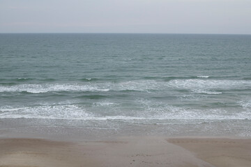 waves on the beach