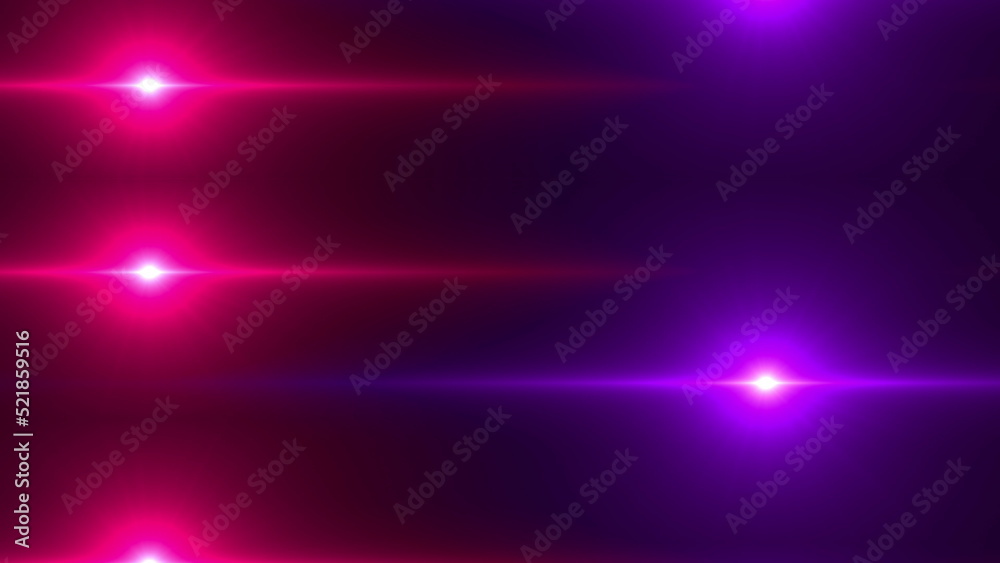 Poster fractal rays with glowing impulse lights. computer generated 3d render