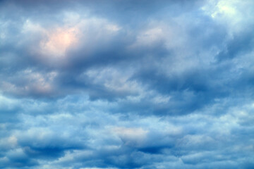 Dark Gray Cloudy Dramatic Sky Cloudscape
