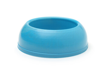 Animal bowl isolated on white.