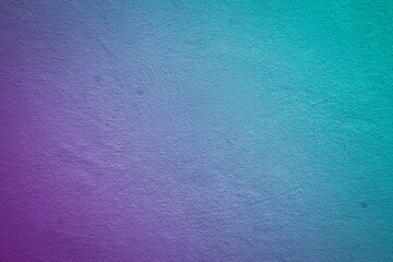 Turquoise purple abstract background or gradient wall texture.