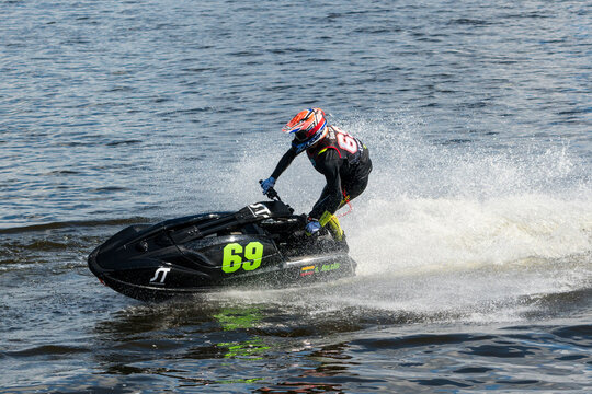 Participants in the UIM Aquabike Baltic Cup 2022 of jet boats