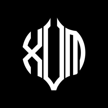 XVM letter logo. XVM best black background vector image. XVM Monogram logo design for entrepreneur and business.

