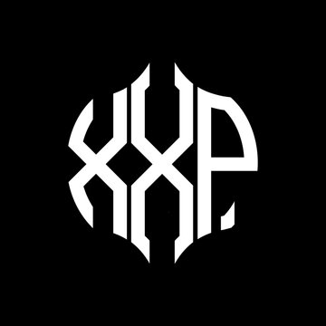 XXP letter logo. XXP best black background vector image. XXP Monogram logo design for entrepreneur and business.
