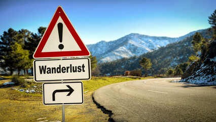 Street Sign to Wanderlust