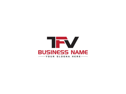 Colorful TFV t f v Logo Letter Vector Icon Design For Your Creative Business