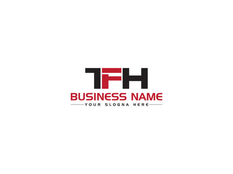 Colorful TFH t f h Logo Letter Vector Icon Design For Your Creative Business