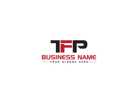 Colorful TFP t f p Logo Letter Vector Icon Design For Your Creative Business