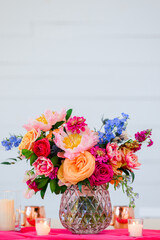 Bouquet on background 