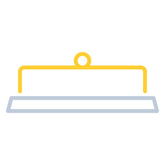 Butter dish icon
