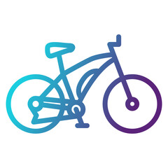 Maountain bike icon
